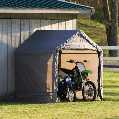 shelterlogic metal storage shed